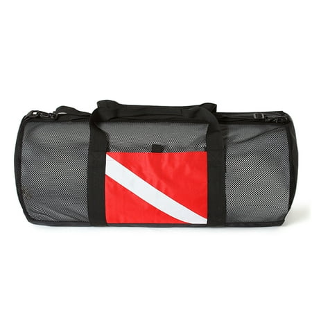 Mesh Duffel Gear Bag Snorkel Equipment Carry Bag for Snorkel Fins ...