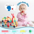 thumbnail image 2 of Bloques de construcción magnéticos Paaxido STEM Learning Toys 3+, 2 of 8