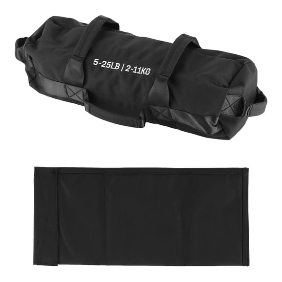 Accreate Adjustable Heavy Duty Fitness Sandbag with Handles – Versatile for Weight Training, Powerlifting, and Full-Body Exercise – Unfilled Inner Bag, Ideal for Home Gym, Yoga, Outdoor