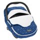 thumbnail image 1 of Funda para Silla de Auto para Bebé Yoofoss Invierno de Plush y Forro Polar Azul, 1 of 6
