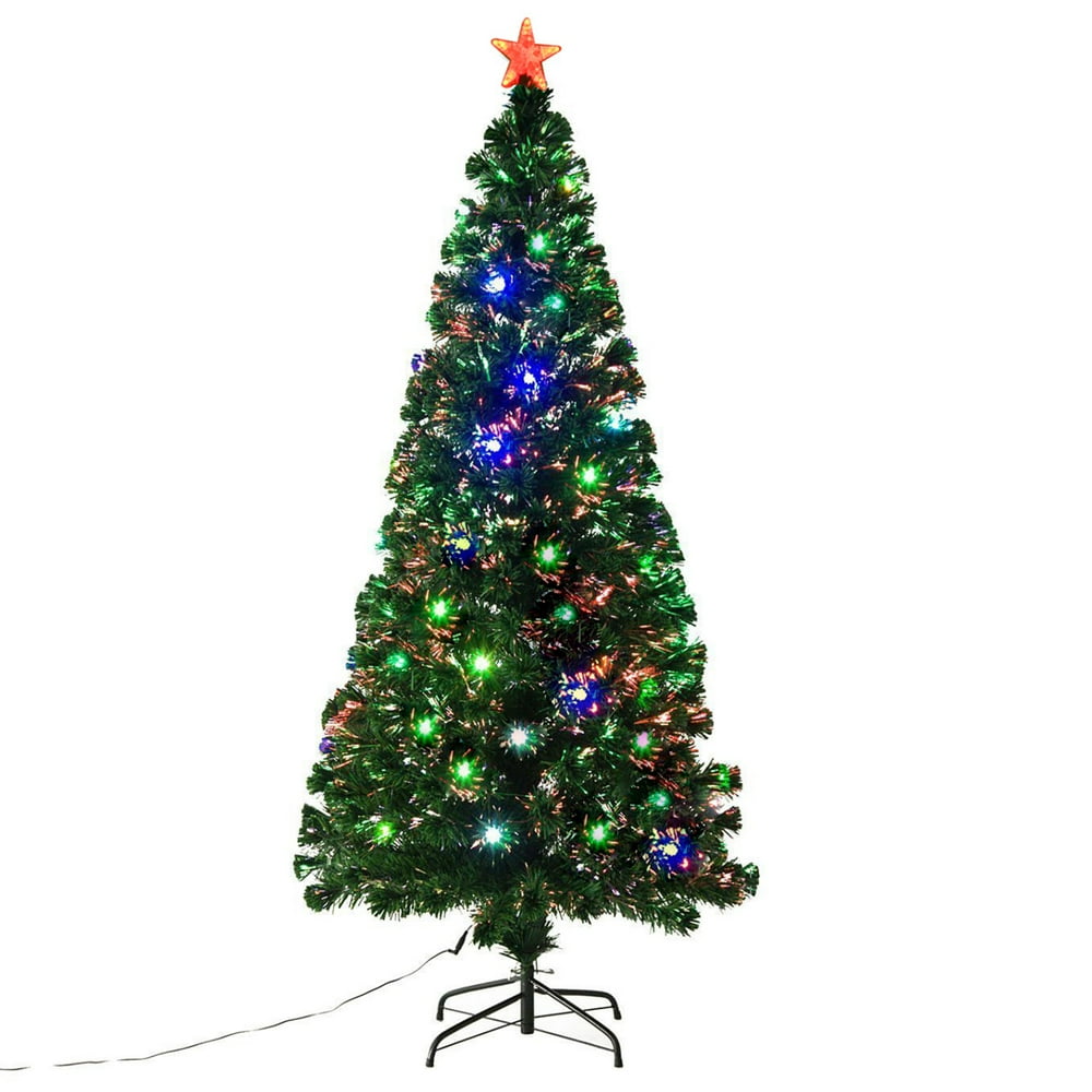 PreLit Noble Fir Artificial Christmas Tree with 230 Tips 24 Pre