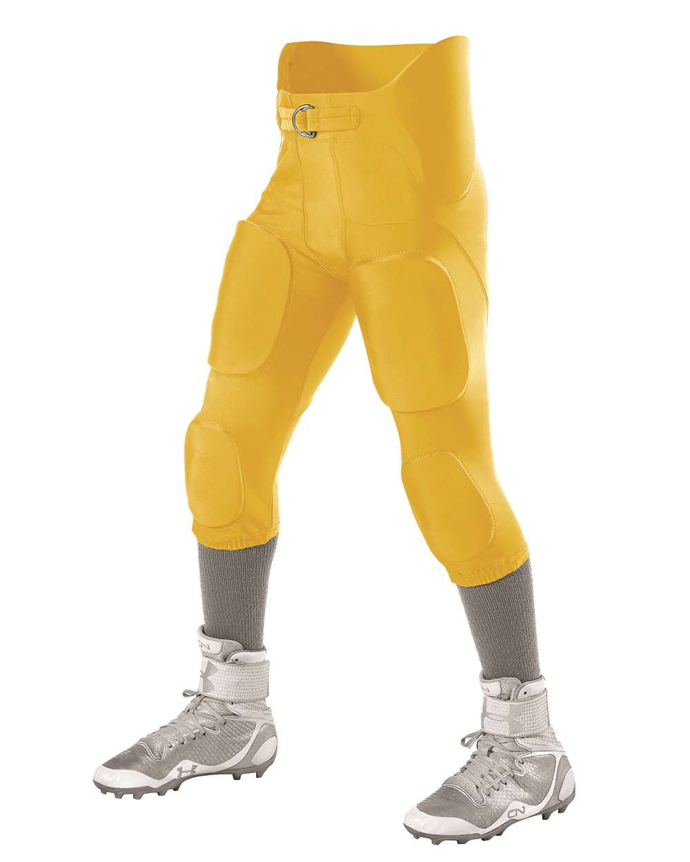 Alleson Athletic Intergrated Football Pants Color Gold Size