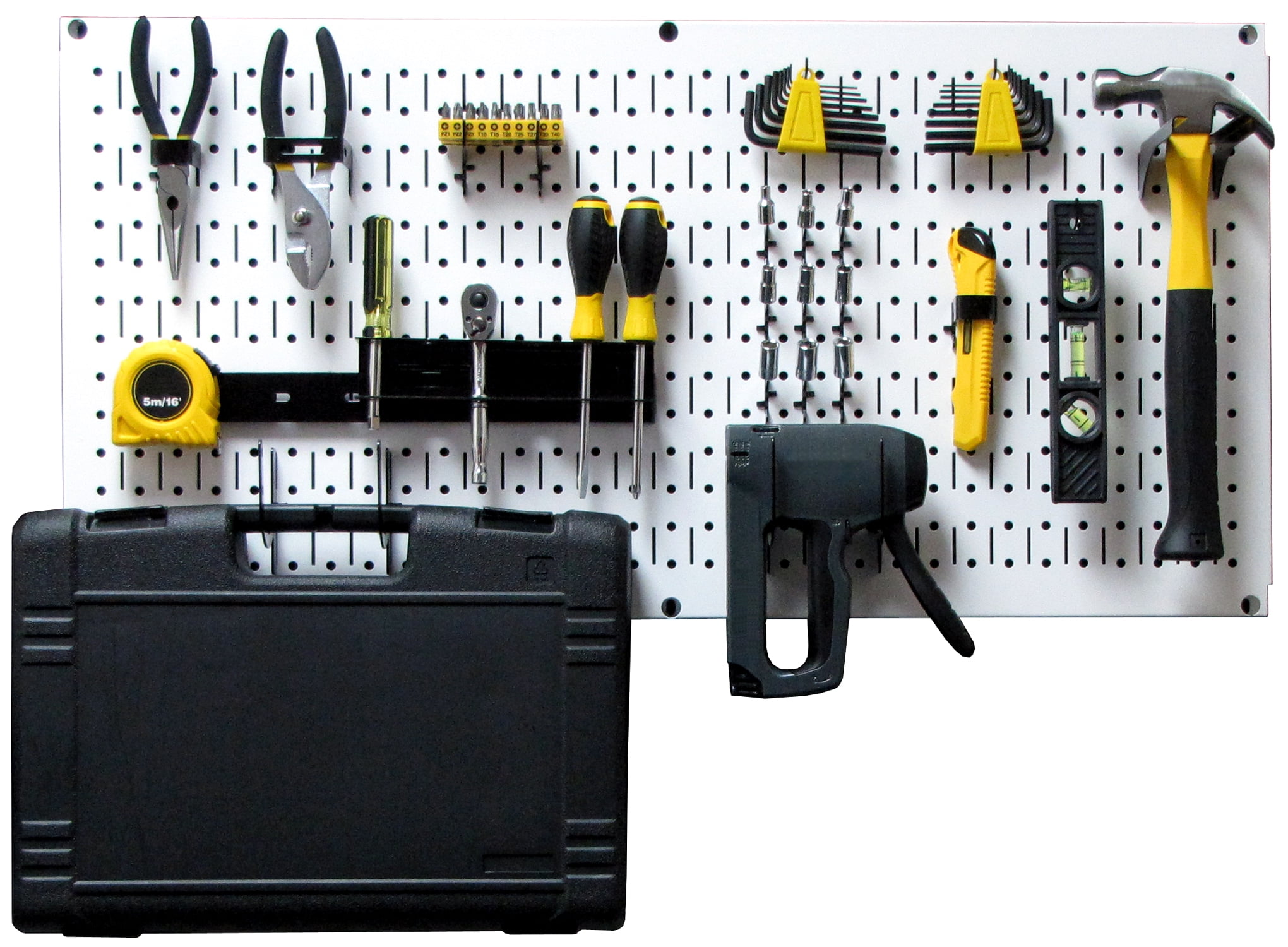 Wall Control Modular Pegboard Tool Organizer System WallMounted