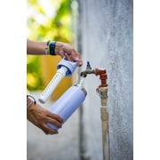 LifeStraw Go Series Stainless Steel Water Filter Bottle; 18oz; Seafoam
