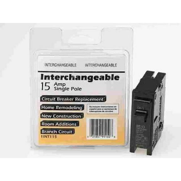 Connecticut Electric Interchangeable Circuit Breaker VPKICBQ115 - 15 Amp Single Pole