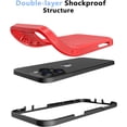 thumbnail image 4 of for iPhone 13 Pro Case with Screen Protector,[Built in Screen Protector][Shockproof][Dropproof],Full-Body Rugged Military Grade Protective for iPhone 13 Pro Case 6.1 in(Red/Black), 4 of 13
