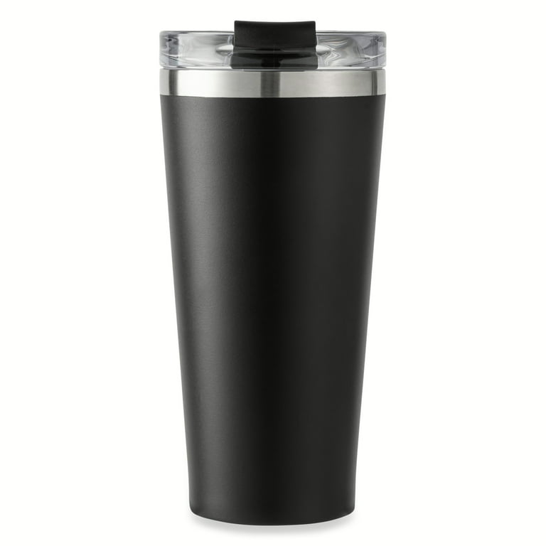 弁当箱・水筒 KOREA BLACK TUMBLER Tumbler — 20 oz. Aqualina w/ Built-In Straw (Black) | Mazda