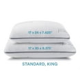 thumbnail image 2 of Sleep Innovations Customizable Comfort Gel Memory Foam Pillow, Standard size, 5-year warranty, 2 of 6