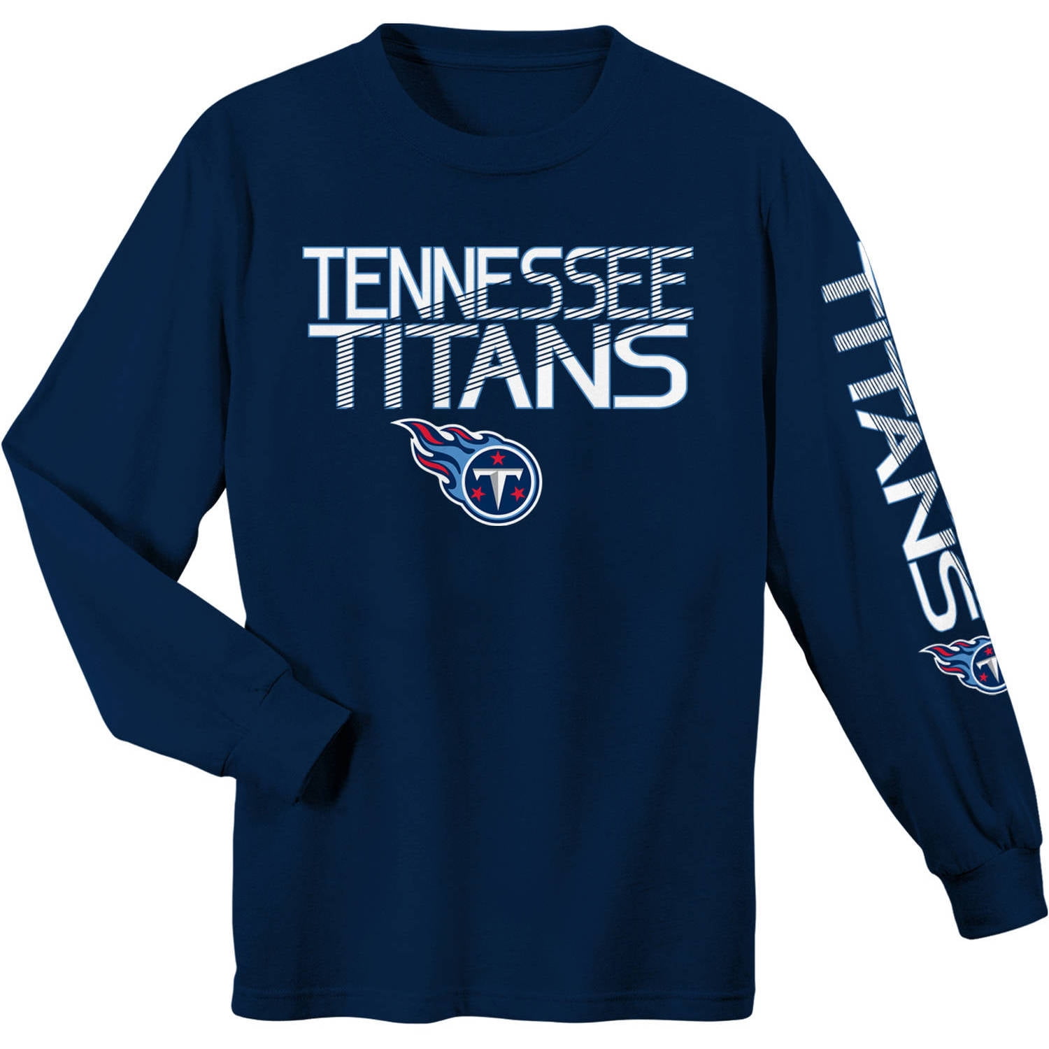 nfl nfl tennessee titans youth long sleeve cotton tee walmart tennessee