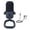 dark blue, variant on Professional 24Bit 192KHz Studio Condenser Microphone With Real Time Monitoring And Reduction For Podcasting