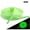 Green, variant on GYTY 3 Pairs Luminous Shoelaces For Sneakers - Reflective, Glow-in-the-Dark Shoelaces for Men & Women - Suitable for Sports & Nighttime Running - Perfect Gift for Sneakerheads & Runners