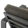 thumbnail image 2 of Lounge Chair Armchair Lounge Chair, Set of 2, Gray, Aluminum, Wood, Outdoor Patio Balcony Cafe Bistro Garden Hospitality Restaurant, Modern Contemporary, HB37982, 2 of 8