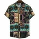 thumbnail image 2 of Camisa de arte abstracto vintage para hombre, blusa con solapa de manga corta con estampado 3D, ropa de calle de verano a la moda para playa, ropa para mujer y niño, 2 of 4