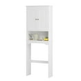 thumbnail image 2 of Noble House Belford 65.98" Over-the-Toilet Storage Cabinet, Wooden Bathroom Space Saver with Adjustable Shelf, White, 2 of 13