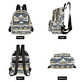 thumbnail image 4 of FORMRS Mini Backpack Purse for Women Travel Daypack Casual Shoulder Bag, Winter Village, 4 of 7