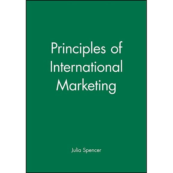 Institute of Export Principles of International Marketing, (Paperback)