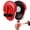 Red, variant on Boxing Pads Focus Mitts, Curved Hook and Jab Target Hand Pads, Great for MMA, Muay Thai, Kickboxing, Martial Arts, Karate Training, Padded Punching, Coaching Strike Shield,Red