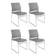thumbnail image 1 of Set de 4 Sillas de Oficina para Visita Durables con Estructura de Acero, Modelo Delta, 1 of 5
