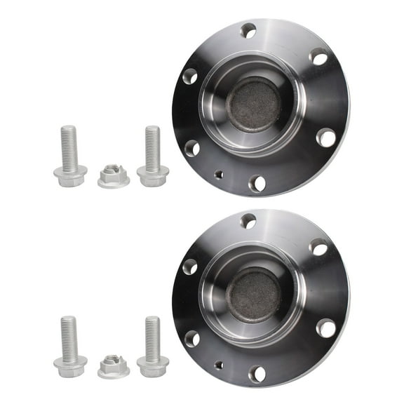 TRQ Front Wheel Hub Bearings Fits 07-09 Dodge Sprinter 2500 10-18 Mercedes-Benz BHA33033