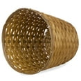 thumbnail image 2 of Bamboo Woodchip Weave 13 Dia Pot with Rim, 2 of 4