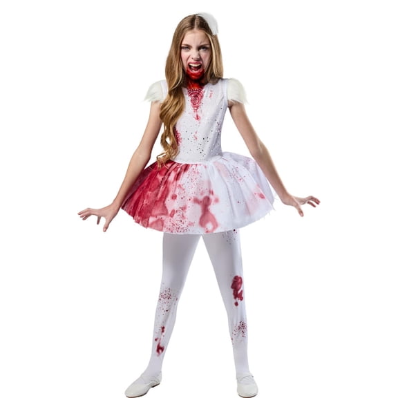 Abigail Halloween Costume for Children, Girls' Size L (10/12), by Rubies