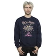 thumbnail image 2 of Rick And Morty Mens Pink Spaceship Sweatshirt, 2 of 3