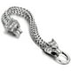 thumbnail image 3 of Guardurnaity Cadena de eslabones de metal Acero inoxidable a prueba de herrumbre Colgante de muñeca de moda de larga duración Suministros exquisitos Ropa, zapatos y accesorios Miscelánea Plata 21cm Guardurnaity AP014768-02, 3 of 6