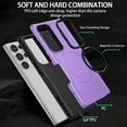thumbnail image 5 of Allytechgroup Magnetic Case for Samsung Galaxy S25 Ultra, Support Wireless Charging Military Grade Hard PC Shockproof Anti-Scratch TPU Slim Fit Case for Samsung Galaxy S25 Ultra, Purple, 5 of 10