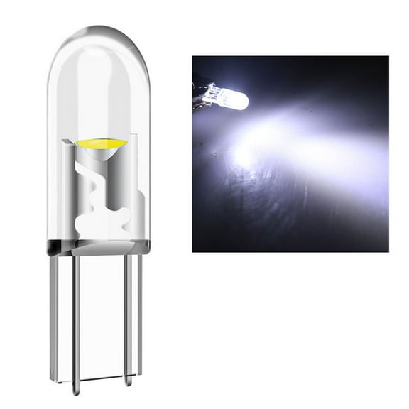 10Pcs T5 Led Lights For For Automotive Interior Dashboard Indicator Replacement