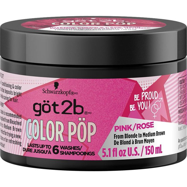 Schwarzkopf Göt2b Color Pöp Intense Color & Care Mask Pink
