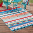 thumbnail image 2 of The Pioneer Woman 6' x 9' Floral Dance Multi-color Outdoor Rug, 2 of 8