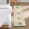thumbnail image 3 of Yayeee Runner Rug for Bedroom 2'x6' Machine Washable Hallway Non Slip Mat, Retro Symmetrical Stars, 3 of 8