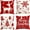 Red, variant on Sanmadrola Christmas Throw Pillow Covers 18''x18'' Set of 4 Decorative Holiday Pillows Cover Cases Farmhouse Decor for Xmas Decoration Home Couch Sofa, Red