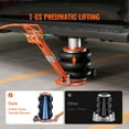 thumbnail image 4 of VEVOR Air Jack 3 Ton/6600 lbs Pneumatic Jack with Heightened Column for Sedan, 4 of 9