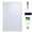 Rustic Brown, variant on Real Wooden Framed Magnetic Dry Erase Whiteboard, 24" X 36", Vertical/Horizontal Wall Mount, Includes Black Marker, Eraser and 4 Magnets, by Better Office Products (Solid Black)