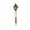 Red, variant on Brown Natural Crystal Wooden Forest Round Ballpoint Pen Amethyst Tooth Handmade Crystal Pen For Writing And Decoration