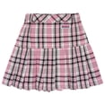 thumbnail image 2 of Hello Kitty Little Girls' Fleece Sweatshirt and Plaid Pleated Skirt Set Charcoal Kuromi, 2 of 7