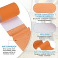 thumbnail image 3 of Uxcell 5.5yd x 4" Kinesiology Tape Adhesive Cotton Sport Muscle Tape Orange, 3 of 7