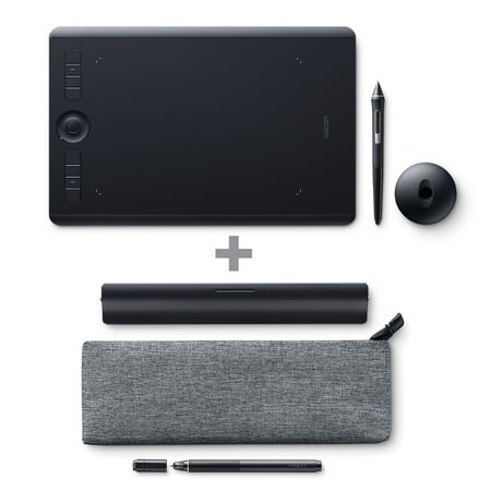 Wacom - Intuos Pro Paper Edition Pen Tablet (Medium) - Black