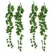 thumbnail image 1 of 4 Piezas de Guirnalda de  Artificial Plantas de Vid Colgantes Falsas Guirnalda de Follaje Falso para Fiesta Boda Jardín Cocina Hogar Oficina Decoración de Canastas Colgantes, 1 of 1