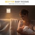 thumbnail image 3 of Automatic LED Night Light [2 Pack], Night Light with Motion Sensor, Warm White Adhesive Closet Lamp, 3 of 5