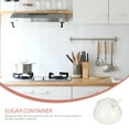 thumbnail image 5 of ACDANC White Ceramic Sugar Container for Storage Perfect for Coffee Bar Home Kitchen and Dining 8 oz, 5 of 7