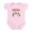 Petal Pink, variant on CafePress - Proud To Be Cherokee Infant Bodysuit - Baby Light Bodysuit, Size Newborn - 24 Months