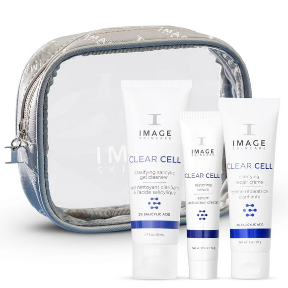 Set de cuidado de la piel IMAGE Clear Cell Regimen para piel grasa 95 ml