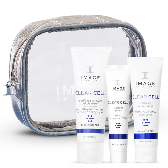 Set de cuidado de la piel IMAGE Clear Cell Regimen para piel grasa 95 ml