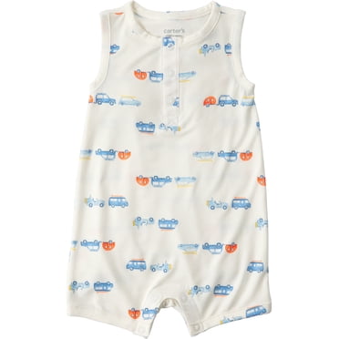 Carter's Child of Mine Baby Boy ComfySoft Romper, Sizes Preemie-18 Months