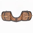 thumbnail image 4 of Hilason Floral Western Horse Leather Saddle Bag Heavyduty Traditional Trail Ride, 4 of 6
