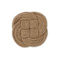 thumbnail image 3 of CAROOTU Hand-woven Heat Insulation Placemats Twine Woven Coasters Boho Style Kitchen Tool for Home Restaurant, 3 of 7