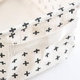 thumbnail image 3 of Greyghost Foldable Bathroom Storage Basket Desktop Cotton and Linen Storage Basket, 3 of 7