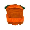 thumbnail image 2 of Woof Jack-O’-Lantern Pumpkin Dog Costume – Orange, X-Large, 2 of 4